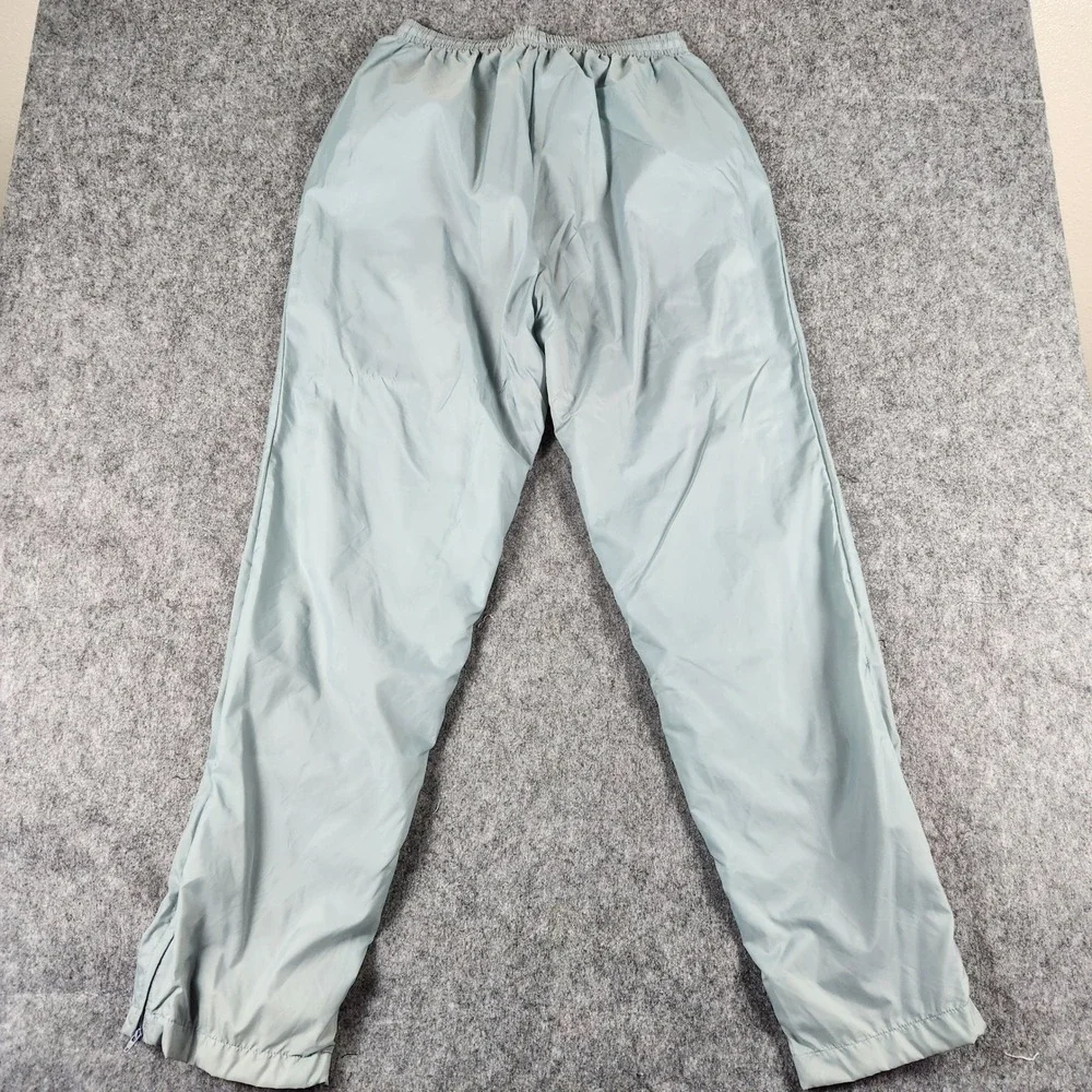 VTG NWT 80s 90 Adidas One World Track Pants Men L Blue Trefoil Nylon Windbreaker